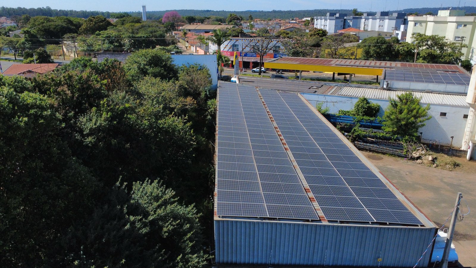 Usina de energia solar de grande porte instalada pela Augesun